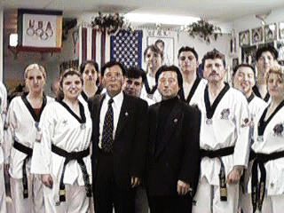 Skokie TKD Test Photo December 13th, 1997, Skokie IL.